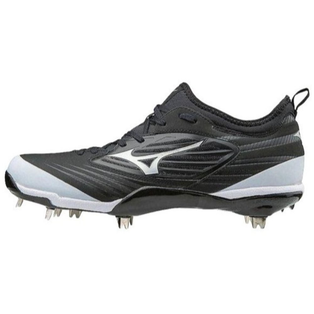 MIZUNO EPIQ Black‎ Baseball Softball Cleats Shoes 12.5 NIB